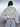Sweat-shirt oversize en polaire sherpa à imprimé floral, col montant