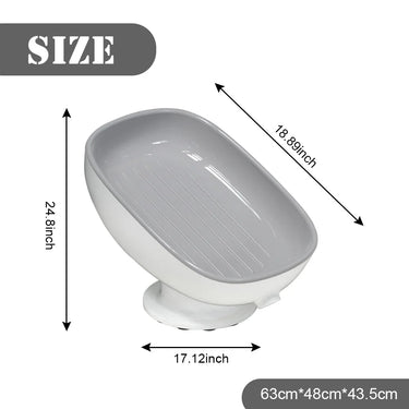 Super ventouse, égouttoir à éponge de cuisine, support de salle de bain, boîte à savon, égouttoir