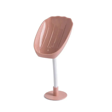 1 boîte à savon améliorée avec drain et double grille, porte-savon mural pour toilettes avec couvercle, boîte à savon non perforée