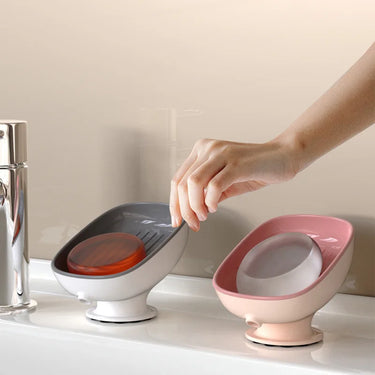 Super ventouse, égouttoir à éponge de cuisine, support de salle de bain, boîte à savon, égouttoir