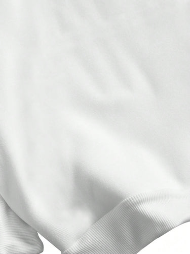 Sweat-shirt à capuche décontracté pour femmes avec imprimé lettres & ailes