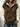Sweat-shirt zippé à imprimé léopard et patchwork avec poches pour femmes