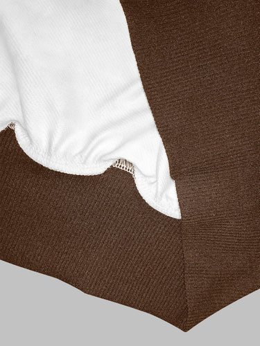 Sweat-shirt zippé à imprimé léopard et patchwork avec poches pour femmes