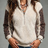 Sweat-shirt décontracté français pour femmes - Multicolore