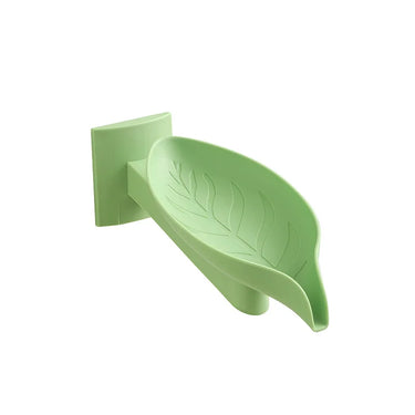 Porte-savon mural New Leaf, non perforé, pour salle de bain, toilettes, maison